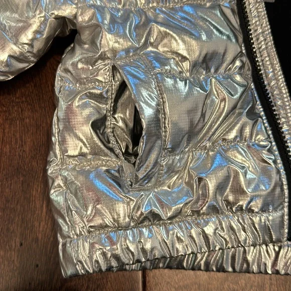 Primary Silver jacket 6-12mos guc - Picture 7 of 8